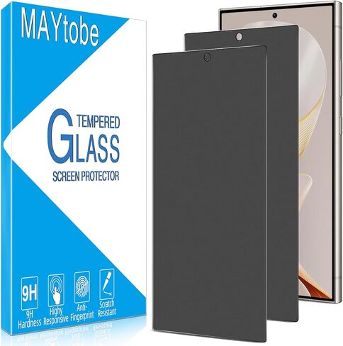 MAYtobe [2-Pack] Screen Protector for Samsung Galaxy A71 5G, Galaxy A71 5G UW, Galaxy A71 4G Tempered Glass, Support Fingerprint Reader, Case Friendly, Bubble Free in Saudi Arabia