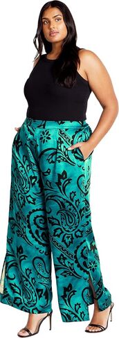 City Chic Women's Pant - Sienna Print in Saudi Arabia