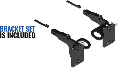 Front Grille Deer Moose Brush Bumper Guard Large Compatible with Volvo VNL 2018 and newer PLUS Bracket, Logo with Stripe, 4x 6" LED Headlights, Wipers, License Plate Holder and Frame, Vest in Kuwait