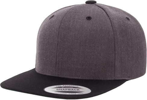 YP Classics Yupoong 6 Panel Classic Trucker Snapback Hat Flatbill Cap OSFM One Size Fits Most Adults, Men, Women, or Youth in Kuwait