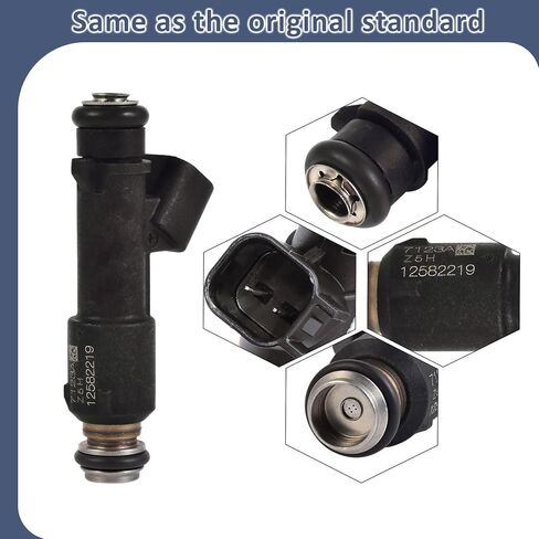 12582219 حاقن وقود 2.2 لتر يستنشق بشكل طبيعي، متوافق مع/تشيفي 2.2 كوبالت 2005-2010، متوافق مع/بونتياك G5 بيرسوت |4 فتحات| |مجموعة 4 قطع| in Kuwait