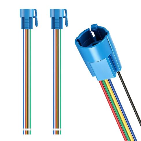Baomain Wiring Plug with Harness for 5/8" 16mm Push Button Switch ON Off 1 NO 1 NC Wire Connectors Pack of 10 in Saudi Arabia