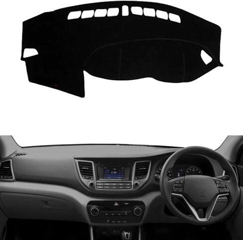 HATHWAY Fit for Hyundai Tucson 2016-2018 RHD, Car Dashboard Cover, Anti-Scratch Durable Dashboard Cover mat, car Accessories in Saudi Arabia