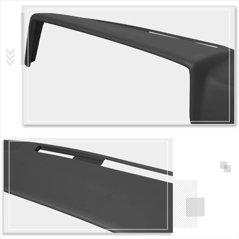 Front Molded Dash Board Cover Cap Overlay Compatible with 81-91 Chevy GMC C/K/R/V Series,Black in Saudi Arabia