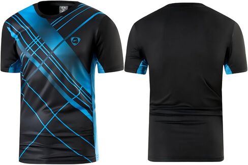 5 Pack Men's Activewear T-Shirt Sport Tee Shirt Athletic Running Gym Workout Tshirt Golf Tennis Tops Quick Dry LSL133 in Saudi Arabia