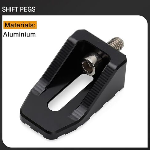 Heel Toe Shifter Peg MX Style Shift Lever Nail for Harley Touring Dyna Softail Sportster XL1200 XL883 Road King Electra Street Glide Road Glides (Black) in Saudi Arabia