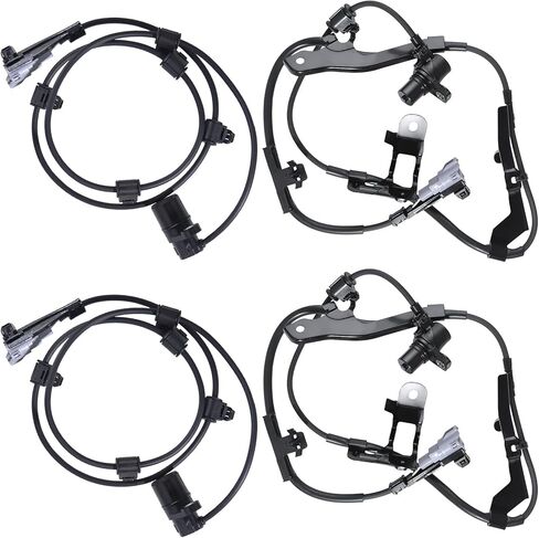 4Pcs ABS Wheel Speed Sensor Fit for 2001-2007 for Toyota Sequoia Rear Left Rear Right Front Left Front Right ABS Sensors Replace 895420C010 895430C010 895450C010 895460C010 in Kuwait
