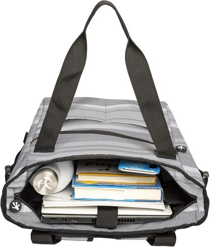 geckobrands 2 in 1 Convertible Tote and Backpack - Versatile and Durable for Travel, Gym, Beach, and Everyday Use in Saudi Arabia