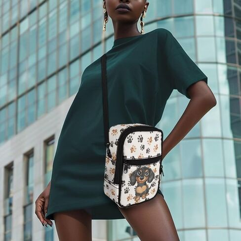 Mini Crossbody Shoulder Sling Bag Multi-Function Travel Pouch Bag Lightweight Stylish Cellphone Purse Wallet in Kuwait