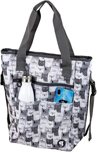 geckobrands 2 in 1 Convertible Tote and Backpack - Versatile and Durable for Travel, Gym, Beach, and Everyday Use in Saudi Arabia