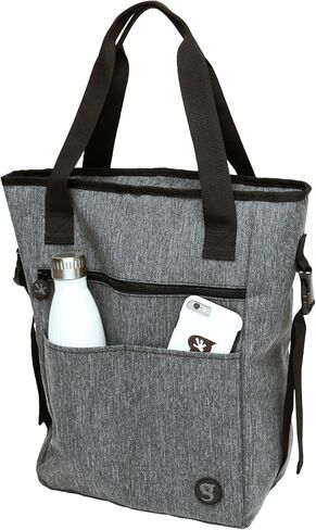 geckobrands 2 in 1 Convertible Tote and Backpack - Versatile and Durable for Travel, Gym, Beach, and Everyday Use in Saudi Arabia