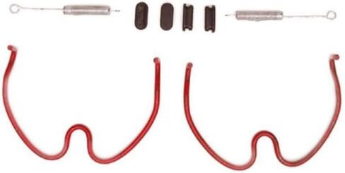 KarParts360 For Pontiac G5 2007 2008 2009 2010 حذاء فرامل الانتظار اضغط لأسفل الربيع الخلفي | الينابيع الملونة | تصنيف الذهب in Saudi Arabia