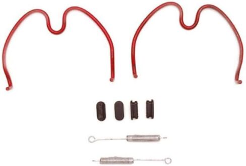 KarParts360 For Pontiac G5 2007 2008 2009 2010 حذاء فرامل الانتظار اضغط لأسفل الربيع الخلفي | الينابيع الملونة | تصنيف الذهب in Saudi Arabia
