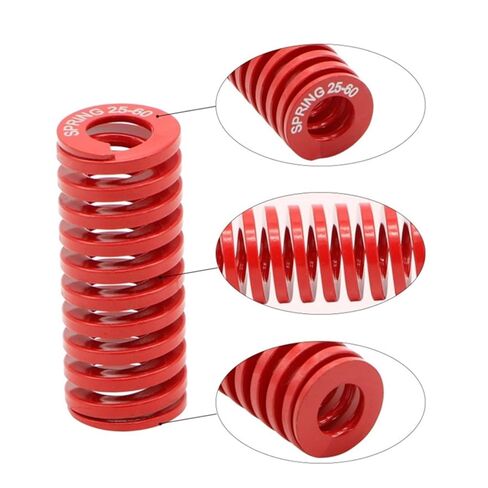 Cgshop-Compressed Spring Outer Diameter 20 Mm Inner Diameter 10 Mm Length 20-60 Mm Red Screw Stamping Compression Spring, 2 Pcs, Good Elasticity and More Durable(70mm,10mm) in Saudi Arabia