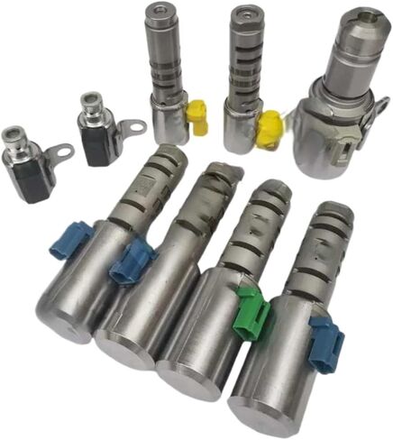 6-Speed Automatic Transmission Solenoids Kit 9pcs GA6F21AW AW6F25 TF-72SC GA6F21 TF72 Compatible With in Saudi Arabia