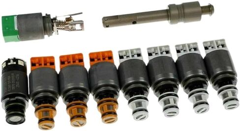 Solenoid Kit Compatible with 8HP45 8HP45X 8HP70 8HP75X 8HP90 8-Speed Automatic Transmissions - Replaces Part Numbers 1087298388 0501218796 0501218797 0501325143 0501219672 in Kuwait