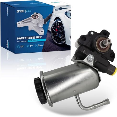 محور ديترويت - مضخة توجيه 3.4 لتر لـ 1995-2004 Toyota Tacoma [4WD]، 1996-2002 4Runner، مضخة توجيه كهربائية مع خزان 1997 1998 1999 2000 2001 استبدال 21-5229 in Saudi Arabia