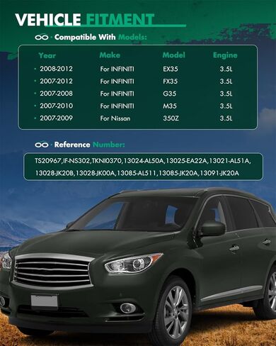 SCITOO مجموعة أدوات سلسلة التوقيت لإنفينيتي FX35 EX35 M35 G35 M35h 350Z 3.5L in Saudi Arabia