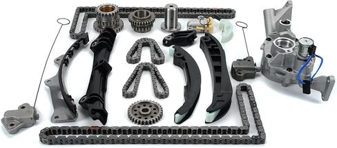 MPLUS Timing Chain Kit & Oil Pump fits For Dodge 2011-2022 Charger 3.6L, 2011-2015 Durango 3.6L, 2011-2020 Grand Caravan 3.6L, For Jeep 2014-2020 Cherokee 3.2L, 2011-2015 Grand Cherokee 3.6L in Saudi Arabia