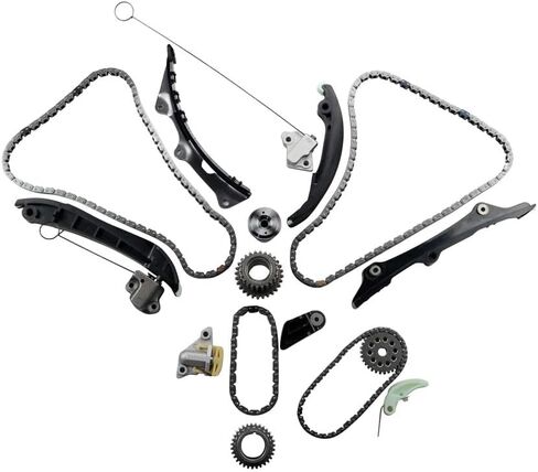 MPLUS Timing Chain Kit & Oil Pump fits For Dodge 2011-2022 Charger 3.6L, 2011-2015 Durango 3.6L, 2011-2020 Grand Caravan 3.6L, For Jeep 2014-2020 Cherokee 3.2L, 2011-2015 Grand Cherokee 3.6L in Saudi Arabia