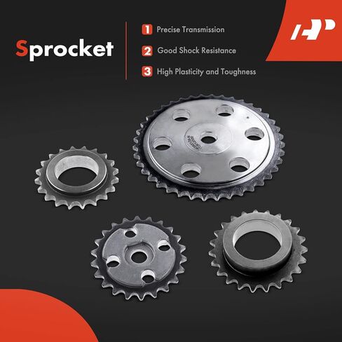A-Premium 11Pcs Engine Timing Chain Kit W/Guide Rails & Sprocket & More [DOHC, L4 2.3L] Compatible with Mazda 3 2007-2013, 6 2006-2007, CX-7 2007-2012 in Saudi Arabia