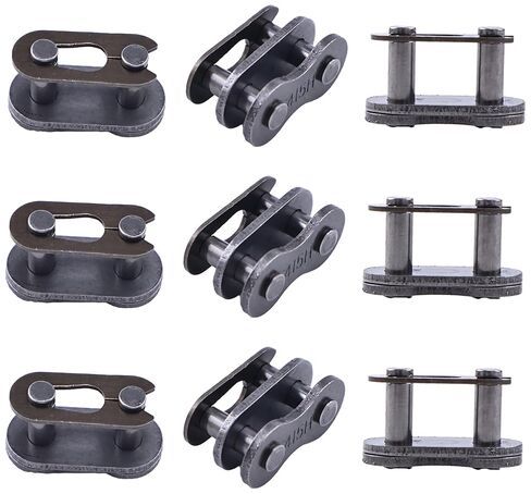9 Sets 415 Motorcycle Chain Master Link Compatible with 80cc 2 Stroke Engine Motorized Bicycle in Saudi Arabia