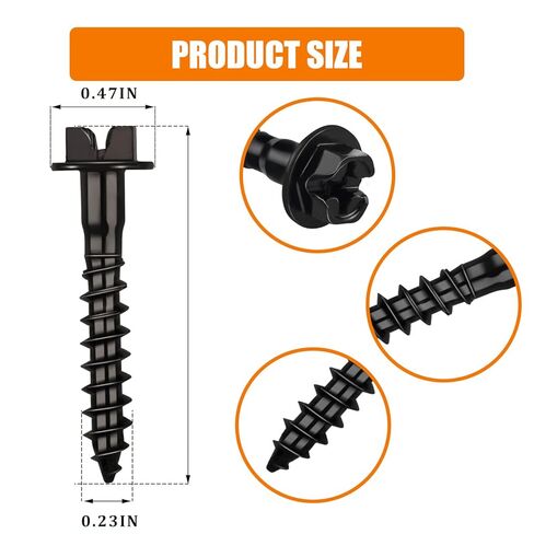 5pcs Air Box Bolt Screws Replaces BAS01003, Compatible with GM Style Air Box, Replace Part Number 6509605AA, 11549031 in Kuwait