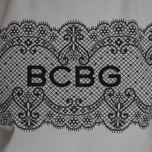 بلوزة بشعار BCBG للسيدات مع تفاصيل دانتيل in Kuwait