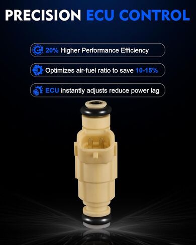 Fuel Injectors Fits For:-Hyundai 2001-2007 Elantra, 2003-2008 Tiburon, 2005-2009 Tucson, For:-Kia Spectra Spectra5 for:-Sportage 2.0L L4 35310-23600 (set of 4) in Saudi Arabia