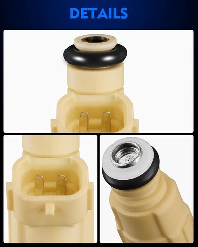 Fuel Injectors Fits For:-Hyundai 2001-2007 Elantra, 2003-2008 Tiburon, 2005-2009 Tucson, For:-Kia Spectra Spectra5 for:-Sportage 2.0L L4 35310-23600 (set of 4) in Saudi Arabia