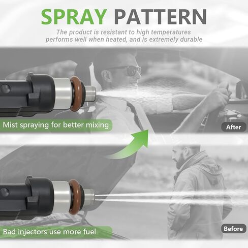 مجموعة حاقنات الوقود مكونة من 8 قطع متوافقة مع شيفروليه كامارو كورفيت SS بونتياك G8، 6.2L 7.0L V8# 0280158051 62647 800-2024N 217-2425 832-11220 4G2041 FJ988 12576341,2008 2009 2010 2011 2012 2013-2017 in Kuwait