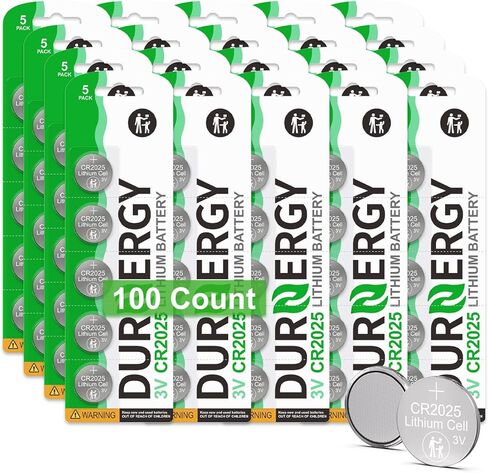 CR1632 Batteries 100 Pack, 3 Volt Lithium Battery CR1632 Lithium Coin Cell, 1632 Car Remote Batteries in Saudi Arabia