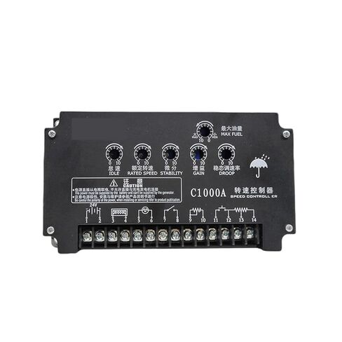 1Pcs C1000A Speed Control Unit for Diesel Generator Governor Speed Controller Board Generator Parts in Saudi Arabia