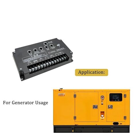 1Pcs C1000A Speed Control Unit for Diesel Generator Governor Speed Controller Board Generator Parts in Saudi Arabia