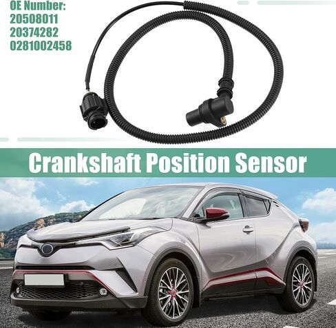 X AUTOHAUX Crankshaft Position Sensor Replace 20508011 20374282 0281002458 for Volvo D12 VN VNL VHD 630 670 780 in Saudi Arabia