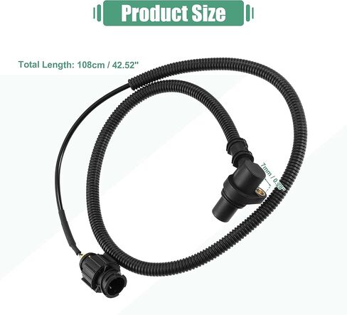 X AUTOHAUX Crankshaft Position Sensor Replace 20508011 20374282 0281002458 for Volvo D12 VN VNL VHD 630 670 780 in Saudi Arabia