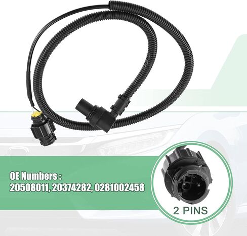 X AUTOHAUX Crankshaft Position Sensor Replace 20508011 20374282 0281002458 for Volvo D12 VN VNL VHD 630 670 780 in Saudi Arabia