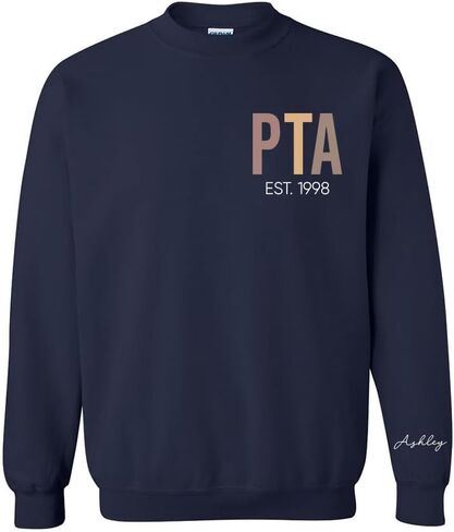 Custom Physical Therapist Assistant Sweatshirt, Personalized PTA Shirt, Physical Therapy Assistant Apparel, Unique Physical Therapist Gift, Physical Therapist Shirt in Saudi Arabia