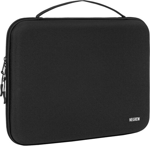 11.6 Inch Hard Laptop Sleeve Carrying Case, Water-Resistant Computer Case Compatible with 11.6" MacBook iPad Acer HP DELL Asus with Handle, Protective Tablet Sleeve with Accessory Pocket in Kuwait