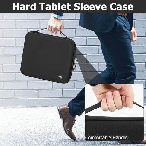 11.6 Inch Hard Laptop Sleeve Carrying Case, Water-Resistant Computer Case Compatible with 11.6" MacBook iPad Acer HP DELL Asus with Handle, Protective Tablet Sleeve with Accessory Pocket in Kuwait