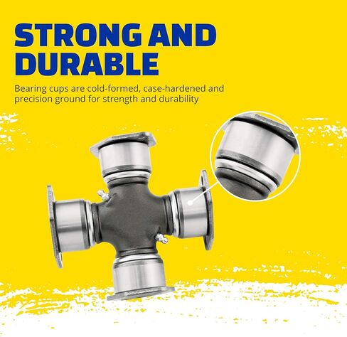 MOOG 560 Greaseable Premium Universal Joint for Ford & IH Trucks; Allis-Chalmers, Austin-Western, Case, Euclid, Galion, Grove, Hyster, IH, Michigan, Terex & Wabco Off-highway Equipment (6C - 4 LWT) in Saudi Arabia
