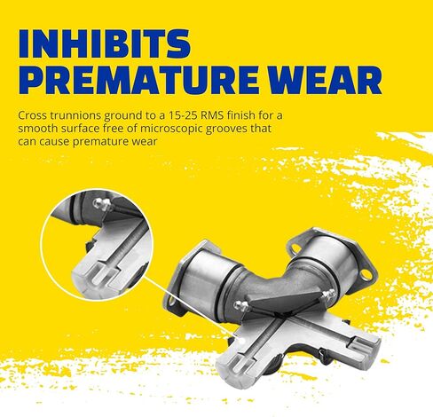 MOOG 560 Greaseable Premium Universal Joint for Ford & IH Trucks; Allis-Chalmers, Austin-Western, Case, Euclid, Galion, Grove, Hyster, IH, Michigan, Terex & Wabco Off-highway Equipment (6C - 4 LWT) in Saudi Arabia