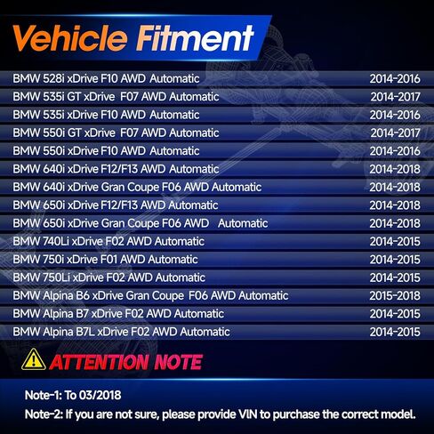Front Drive Shaft Prop Shaft Driveshaft Assembly [AWD, Automatic] Fit for BMW 528i 535i 550i GT 640i 650i Gran Coupe, 740Li 750i 750Li Alpina B6 B7 B7L xDrive Replace# 26208628043 in Saudi Arabia