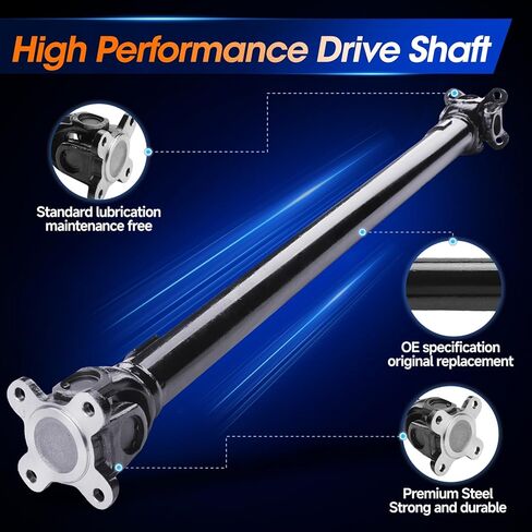 Front Drive Shaft Prop Shaft Driveshaft Assembly [AWD, Automatic] Fit for BMW 528i 535i 550i GT 640i 650i Gran Coupe, 740Li 750i 750Li Alpina B6 B7 B7L xDrive Replace# 26208628043 in Saudi Arabia