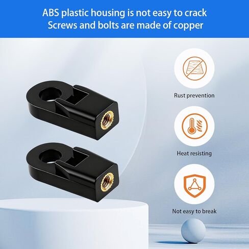 2 Pcs Outboard Control Box Cable End Connector ABS Copper Throttle Cable End Fittings Replacement for Suzuki 3300C Throttle and Shift Control Box Cable Connection 67275-95600 in Kuwait