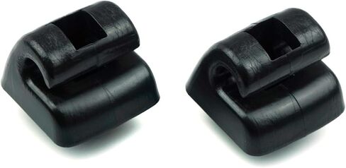 BSR504FBA 2 Pieces Sunvisor Sunshade Retainer Compatible with Mercedes E Class W123 W124 W126 W140 W201 Black Color in Saudi Arabia