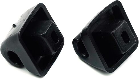 BSR504FBA 2 Pieces Sunvisor Sunshade Retainer Compatible with Mercedes E Class W123 W124 W126 W140 W201 Black Color in Saudi Arabia