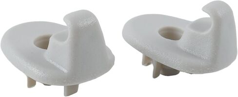 2PCS 1AR26BD1AA 1AR26DW1AA Sun Visor Hook Clips Compatible with 2005 - 2012 Jeep Liberty, 2008 - 2012 Dodge Nitro in Saudi Arabia