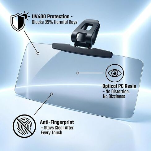 موسع حاجب الشمس المحسن للسيارات، امتداد حاجب السيارة المستقطب الأكبر المضاد للوهج، مانع أشعة الشمس العالمي للسيارة يحمي من الأشعة فوق البنفسجية والعمى الثلجي، عدسة كمبيوتر محسنة لسيارات الدفع الرباعي والشاحنات in Kuwait