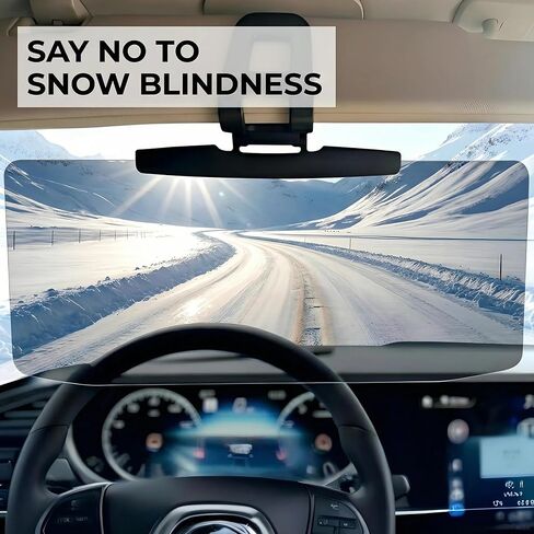 موسع حاجب الشمس المحسن للسيارات، امتداد حاجب السيارة المستقطب الأكبر المضاد للوهج، مانع أشعة الشمس العالمي للسيارة يحمي من الأشعة فوق البنفسجية والعمى الثلجي، عدسة كمبيوتر محسنة لسيارات الدفع الرباعي والشاحنات in Kuwait